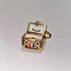 Juicy Couture treasure chest charm
